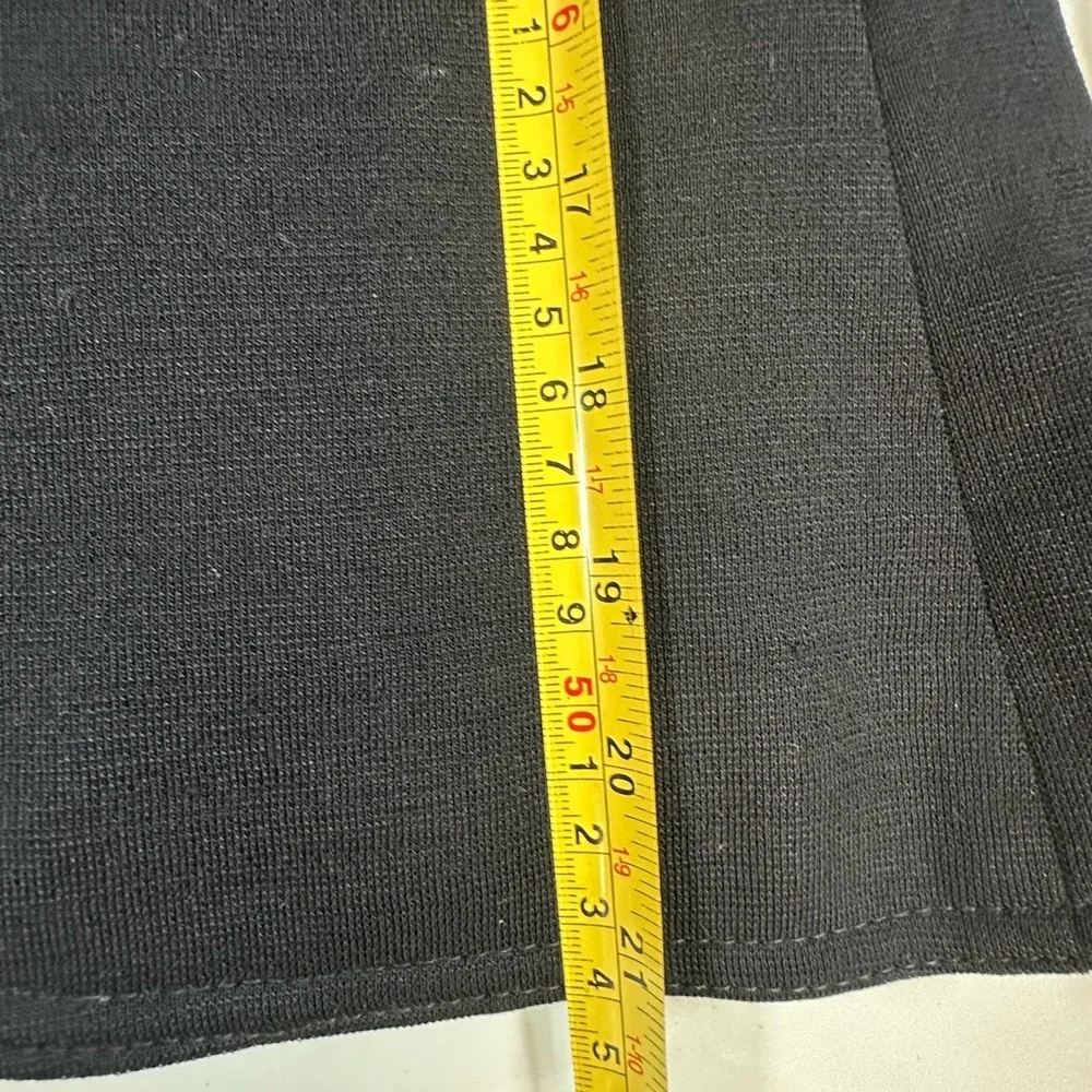 A272 Vintage Real Fur Boiled Wool Black Blazer Sz Small - Picture 3 of 7